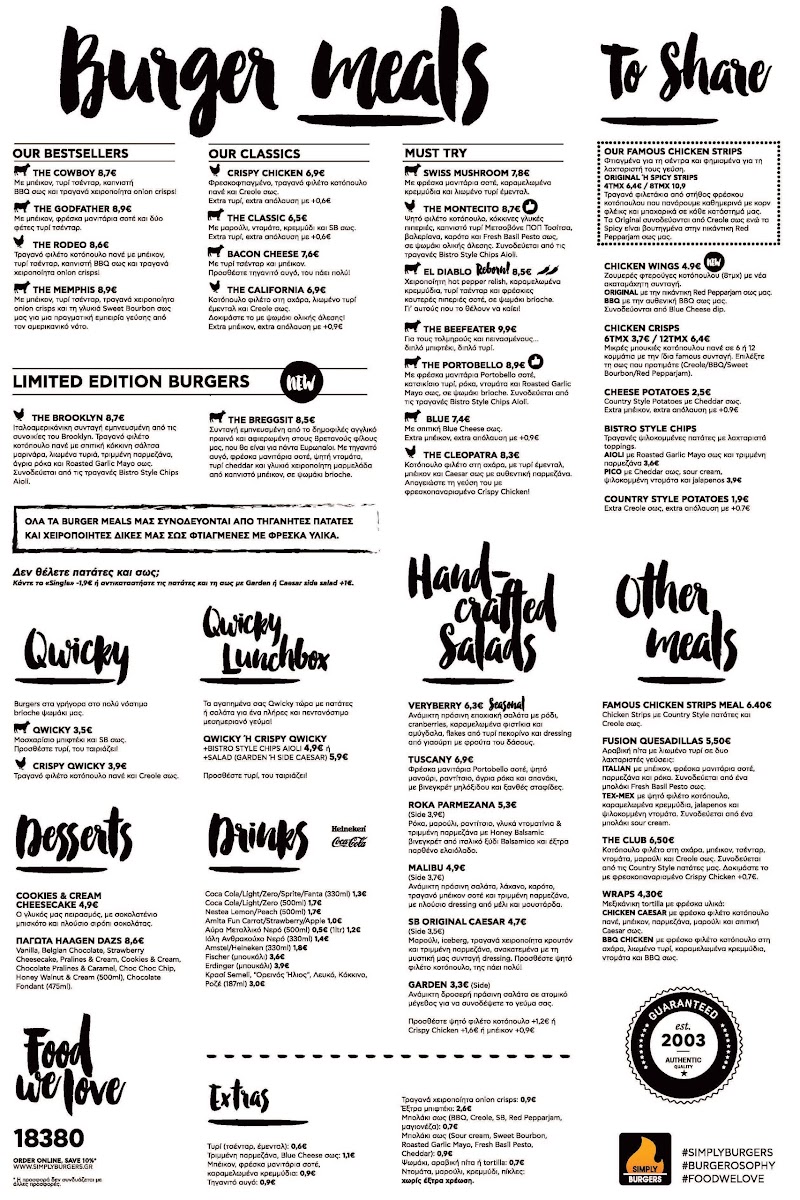 Menu Simply Burgers Galatsi-3